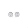 Boucles D'oreilles - LUXENTER - Imrak - Argent 925 - Zircone - Rhodié