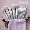 Foundation Brush Makeup Brush Set Concealer Loose Powder Eye Shadow Highlighter Foundation Beauty Tool 13pcs, 13Pcs -no Bag, 1pc