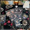 [Официальный импорт] Bohemian Stitch Lenormand Набор из 50 карт с мешочком на шнурке и карточками с японскими ключевыми словами