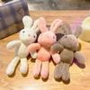 Car Keyring Key Chain Bunny Plush Doll Rabbit  Plush Doll Plush Keyring Bunny Plush Keychain