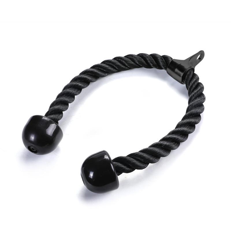 Lat Pulldown & Triceps Extension Double Head Rope - Resistance Band Fitness Accessory