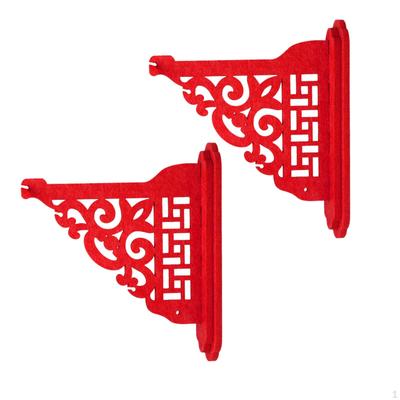 2x фонарь подвесной кронштейн для двери китайские свадебные украшения красные вешалки крючки