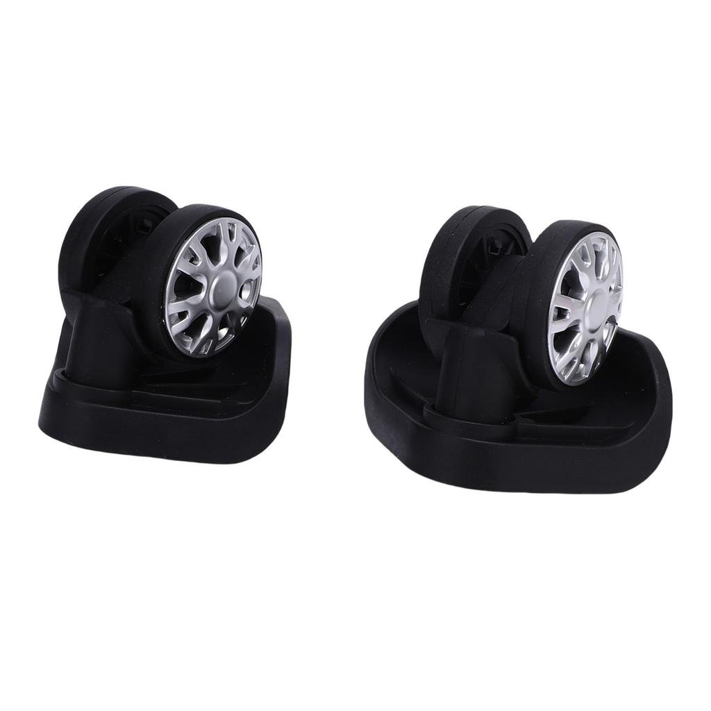 Колеса для чемодана, износостойкие, из АБС-пластика, бесшумные, амортизирующие, маленькие, поворотные, для замены