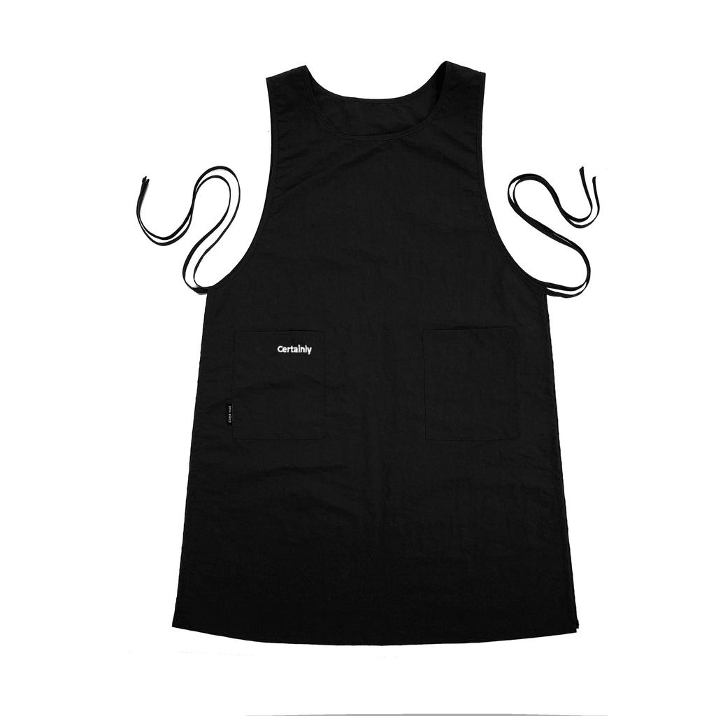 Фартук для дома с защитой от брызг, длинный водонепроницаемый кухонный фартук с карманами, женский фартук для рисования, готовки, работы, маникюрного салона, фартук для красоты