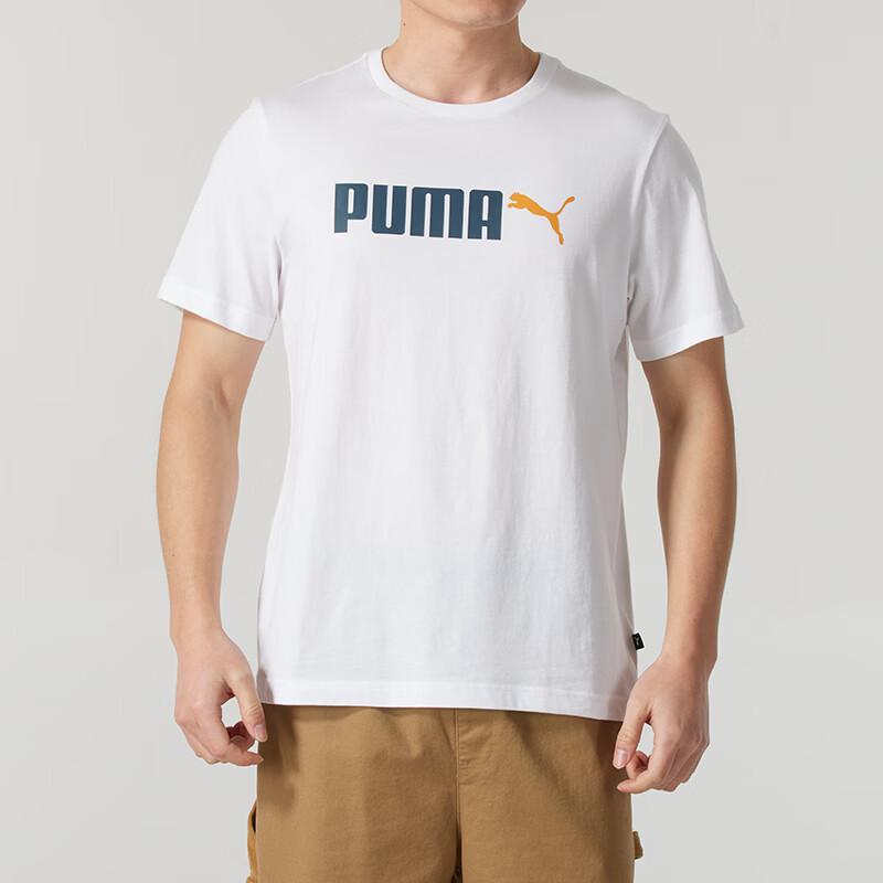 Puma Мужская дышащая тренировочная футболка с коротким рукавом