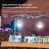 60MM USB Rechargeable Camping Light Bulb 3-color Dimming Waterproof Tent Hanging Light Outdoor Hiking Picnic Fishing Light