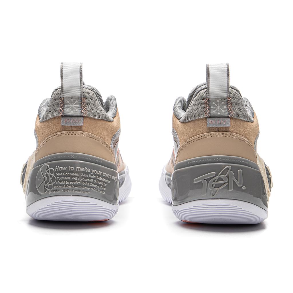 Li-Ning Way of Wade 10 Low Origin Men Sneakers Cream Light-Orange ABAS083-20