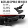82215842AC 82215842AD 82215842AE Retractable Bumper Truck Tailgate Step Rear Bedstep Black For 2019-2021 Dodge Ram 2500 3500