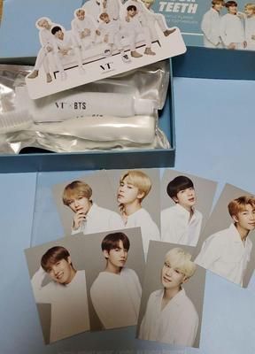 [Б/У] Официальная Корея BTS Торговая карточка Фотокарточка Аксессуар-зубная щетка Новинка