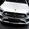 Автомобильная наклейка 57 мм 3D ABS Наклейка-эмблема на капот автомобиля Аксессуары для украшения автомобиля Для Mercedes Benz Класс W447 W204 W205 AMG CLA
