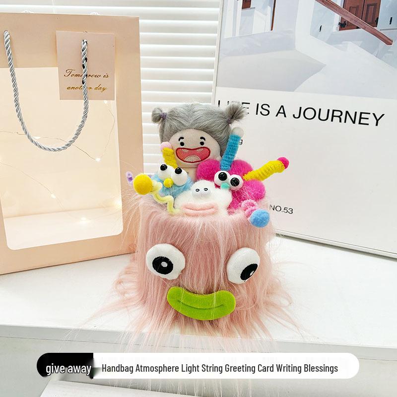 Doll Bouquet: Graduation, Valentine's, Qixi Festival, Birthday Gift for Girls & Best Friends