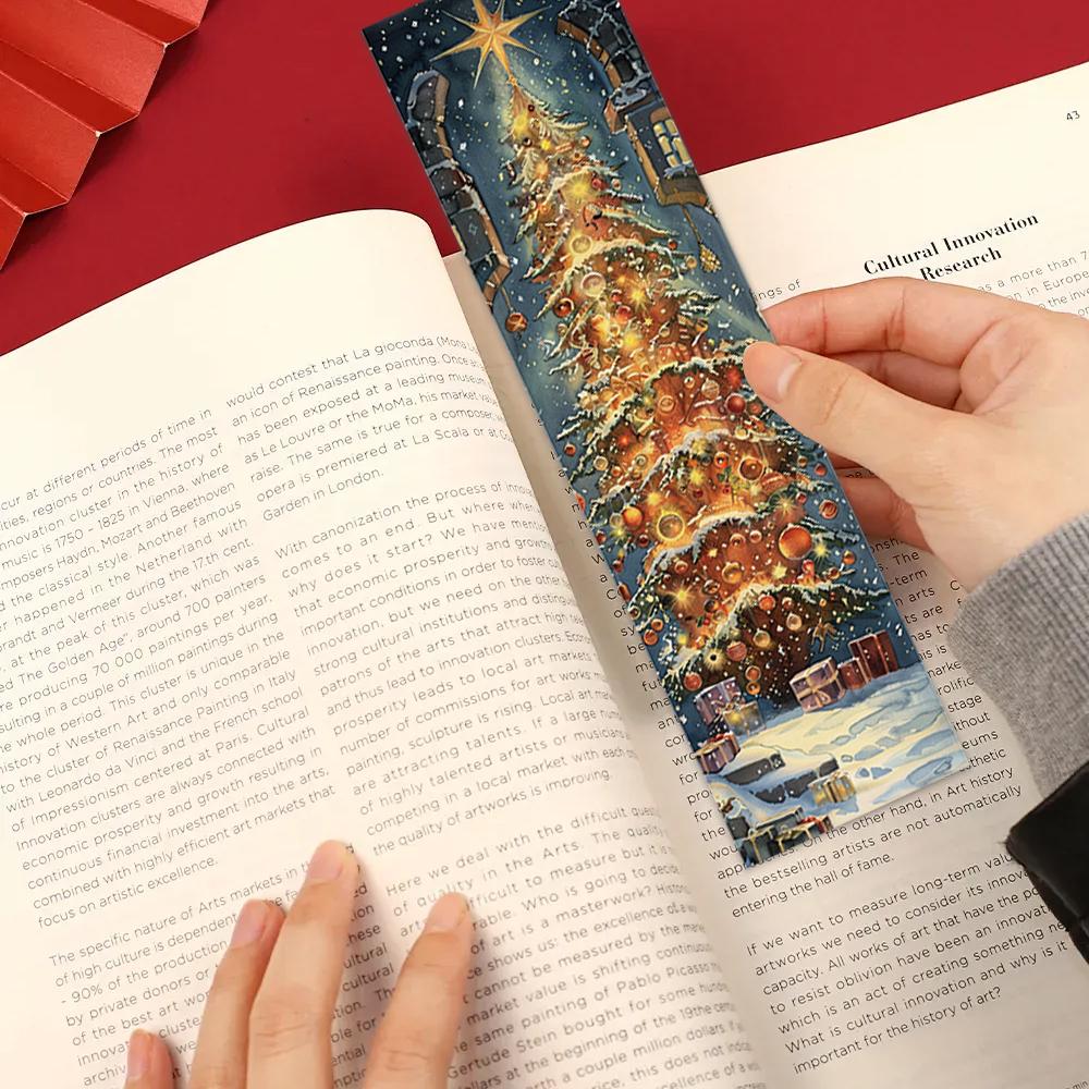 32 шт., Ретро Рождественские Закладки, подходят для сезона возвращения в школу, Рождества, Хэллоуина, учителей, читателей и дней рождения.