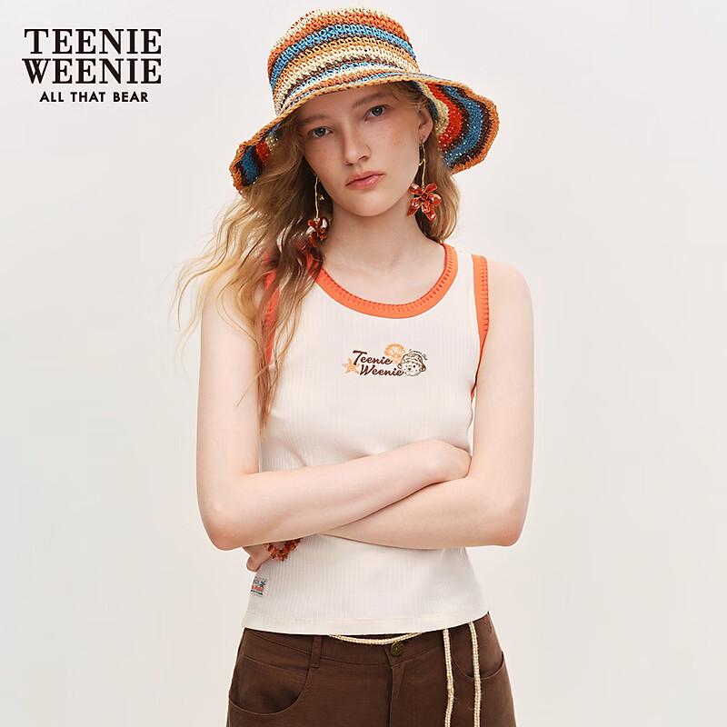 Teenie Weenie Футболка с буквой Т и мишкой