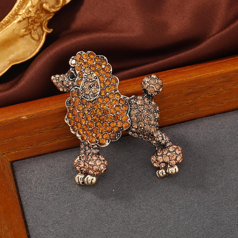 Poodle Dachshund Brooches: Cute Dog Pins & Clothing Accessories