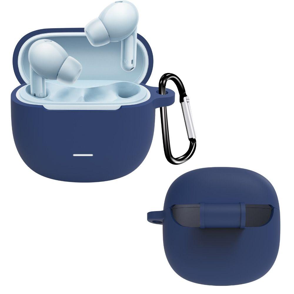 Силиконовый защитный чехол, противоударный протектор для наушников, аксессуары с крючком, защита от царапин, чехол-накладка для Redmi Buds 6 lite