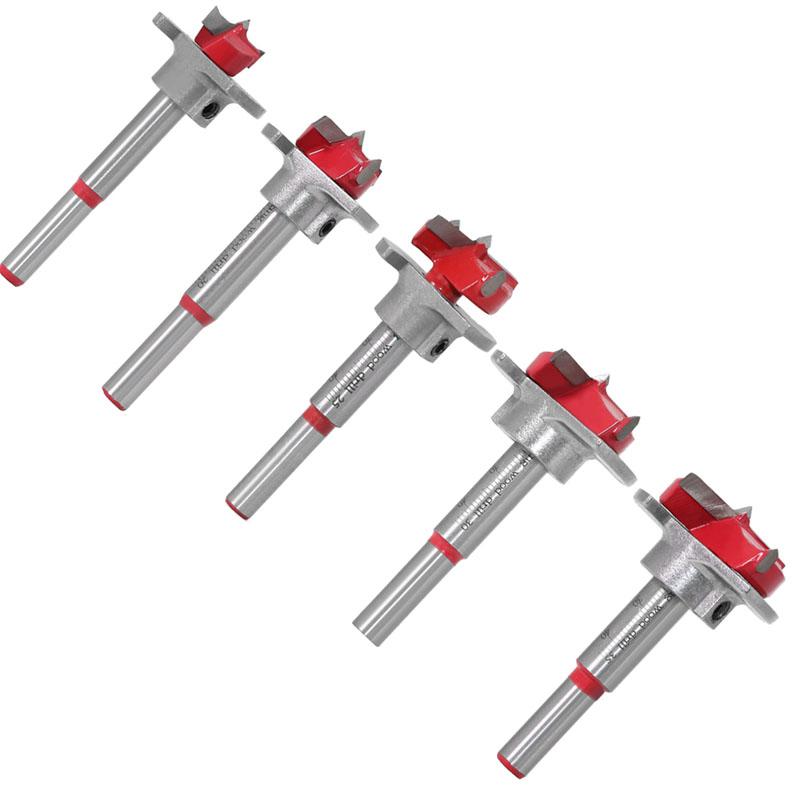 1/5 шт. диаметр 15,20,25,30,35 мм, регулируемые твердосплавные сверла, открывалка для открывания отверстий, сверло с наконечником, сверлильный инструмент, деревообрабатывающий резак