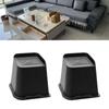 4/6Pcs Heavy Furniture Foot NonSlip Bed Risers Heightening Feet Heavy Duty Bed Lifts Risers Furniture Accessories