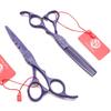 Набор парикмахерских ножниц Purple Dragon 5,5" и 6,0" - Прямые и филировочные ножницы
