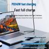 Кабель Thunderbolt 5 Type-C: 80 Гбит/с, поддержка дисплея 16K, зарядка 240 Вт, совместимость с Thunderbolt 4.