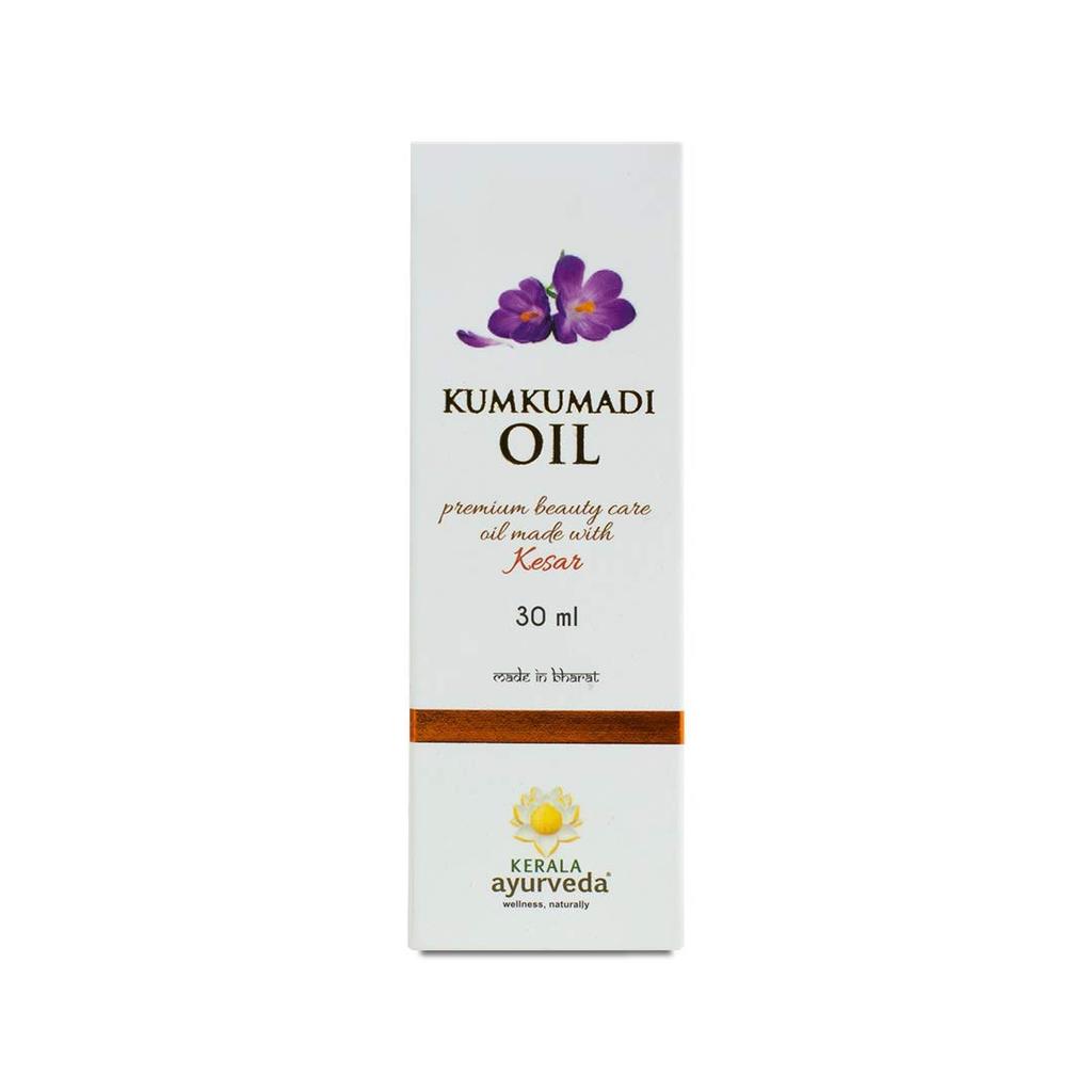 Кумкумади: омолаживающее масло (30 мл), Kumkumadi Oil,  Kerala Ayurveda