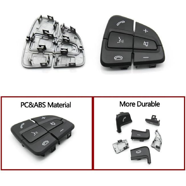 Совместимость с кнопками рулевого колеса Mercedes Benz, замена ABC Class W176 2014-2018/GLE C292 W166 2015-2019, рулевое колесо GLS X166 SL-Class