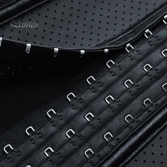 Breathable Sports Abdominal Belt Fashionable Versatile Adjustable with 9 Steel Bones Waistband for Body Shaping