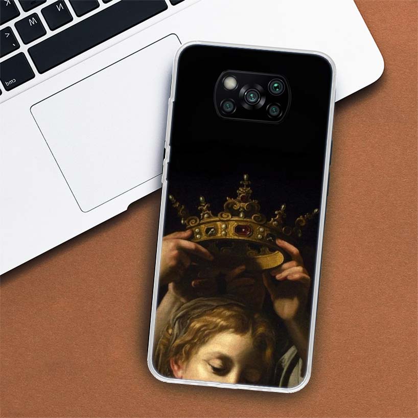 Чехол для телефона Renaissance Art Painting для Xiaomi Poco X3 GT X5 X4 NFC M4 Pro M3 M2 F3 F2 F1 Mi Note 10 A3 A2 Lite A1 CC9E Fundas F
