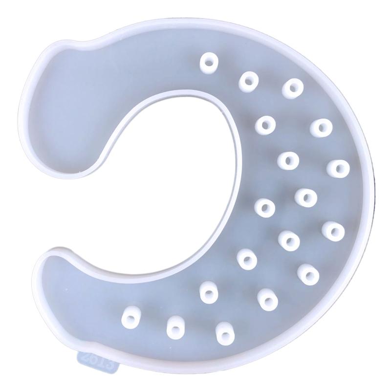 Threading Board Epoxy Mold Montessori Educational Baby Toy Silicone Mold Games Great for Travel and Plane Activities