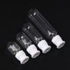 5Pcs 2/3/5/10Ml Mini Refillable Bottle Transparent With Cap Empty Sample Vial Powder Solid Storage Essential Oil Bottle