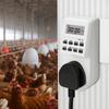 UK Plug Digital Timer Switch Multi-functional Digital Display Electronic Timer Outlet Wall Plug-in Energy Saving Timer