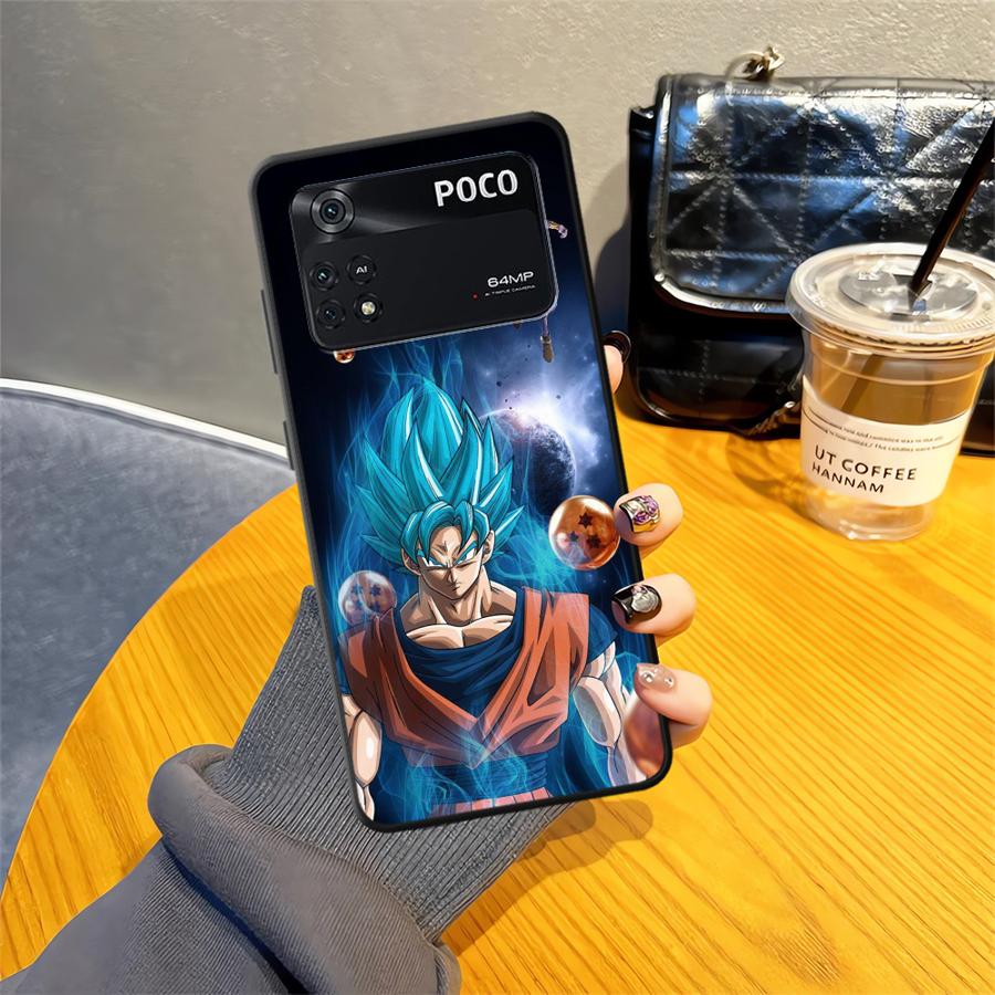Чехол для телефона Funda для Xiaomi Poco F8 C75 M5 C71 X3 X4 X5 X7 Pro M3 M4 M7 Pro F1 C61 F3 C50 Крутой Dragon Ball