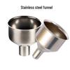 Набор воронок из нержавеющей стали двойного калибра для розлива вина и масла