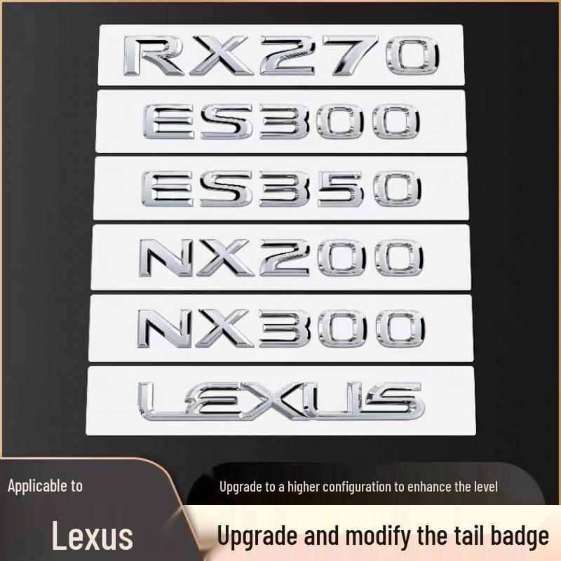 Подходит для задних эмблем и надписей на багажнике Lexus LS600HL, LS500, LC500h и LS460L.
