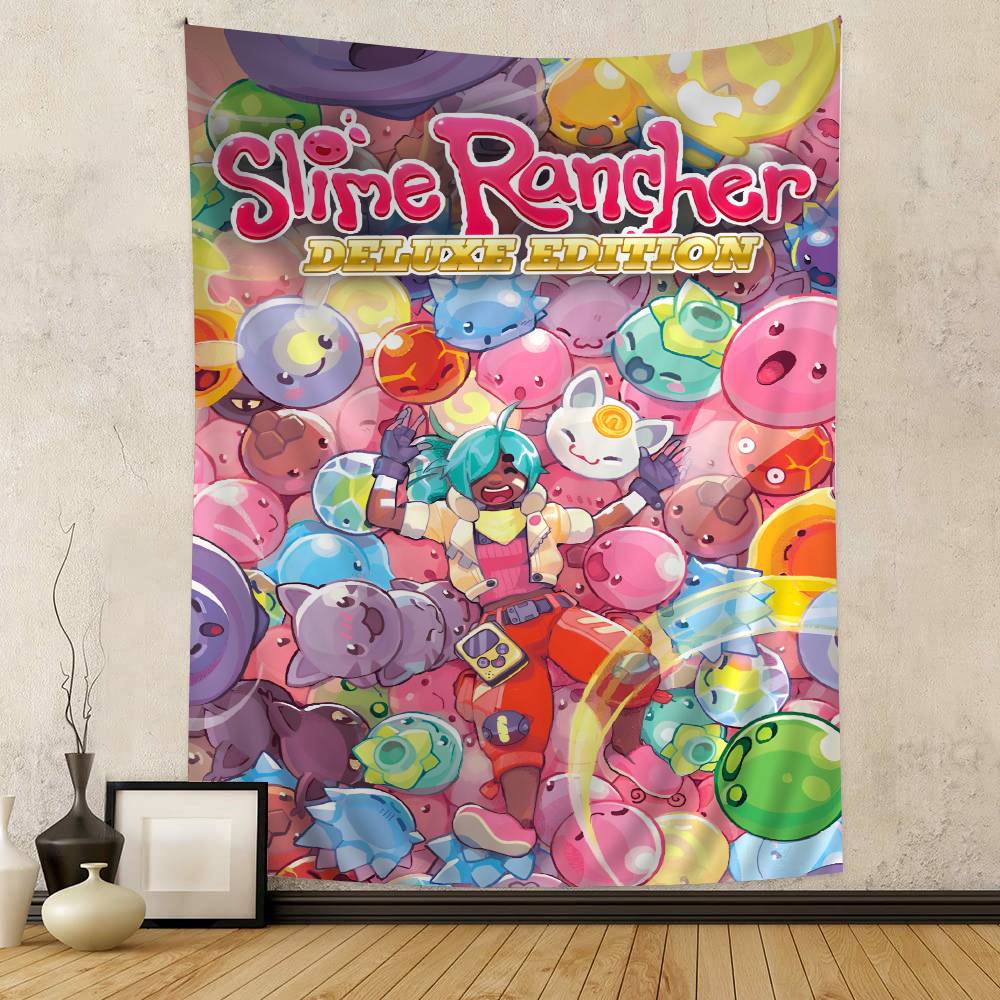 Game SSlime Rancher Tapestry Wall Hanging Cheap Hippie Wall Hanging Bohemian Wall Tapestries Mandala Wall Hanging Sheets