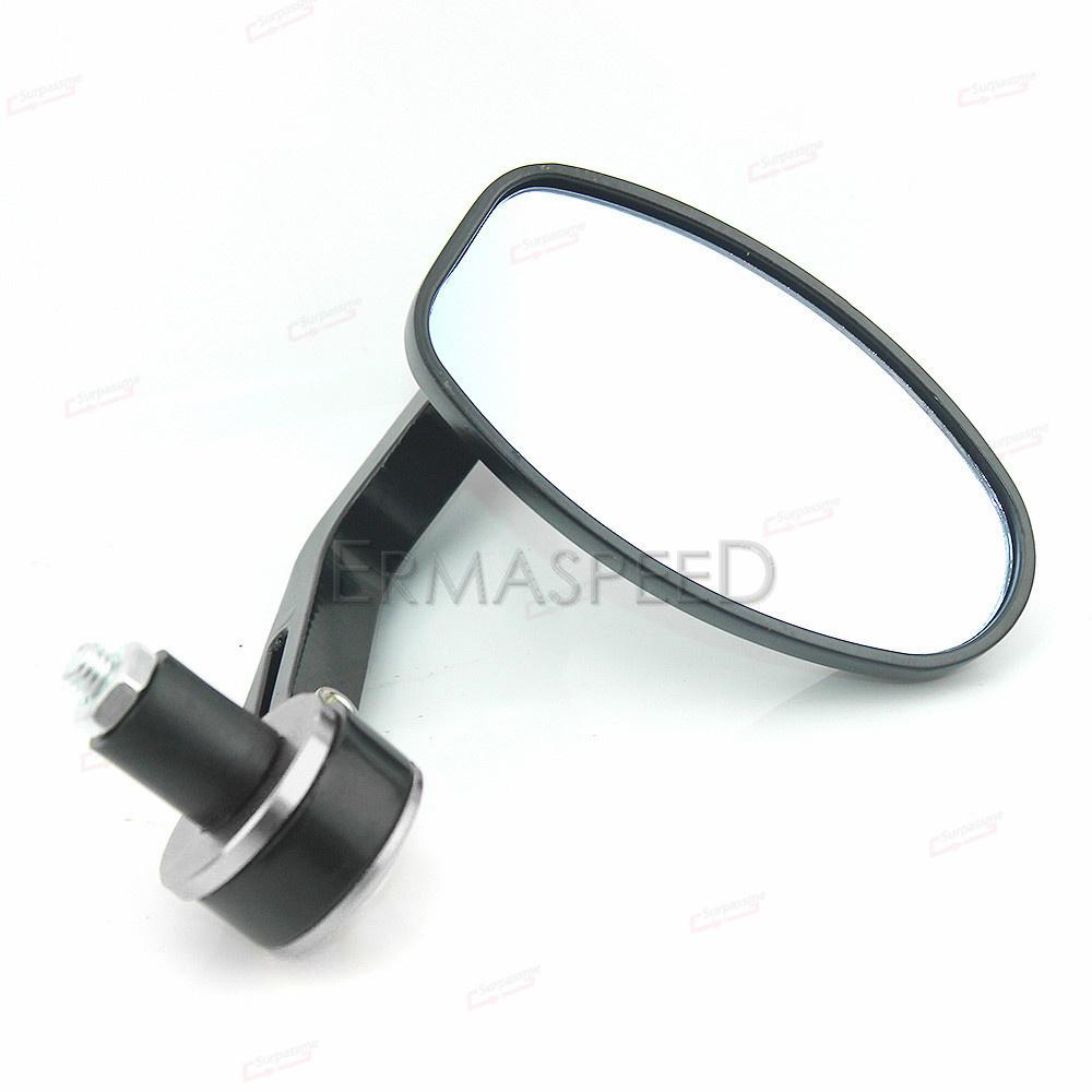 Универсальные мотоциклетные зеркала 7/8 "22 мм, торцевые зеркала на руле мотоцикла, алюминиевые боковые зеркала заднего вида для мотоцикла