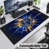 Custom Name Text Mouse Pad Everton FC Personalized Desk Pad For Work And Gaming