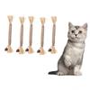 Cat Chew Teeth Grinding Set of Catnip Pet Teeth Brushing Natural Safe Chew Cat Hemp Cat Lack of Stress Frustration Obesity Excited Cat Teeth Cleaning