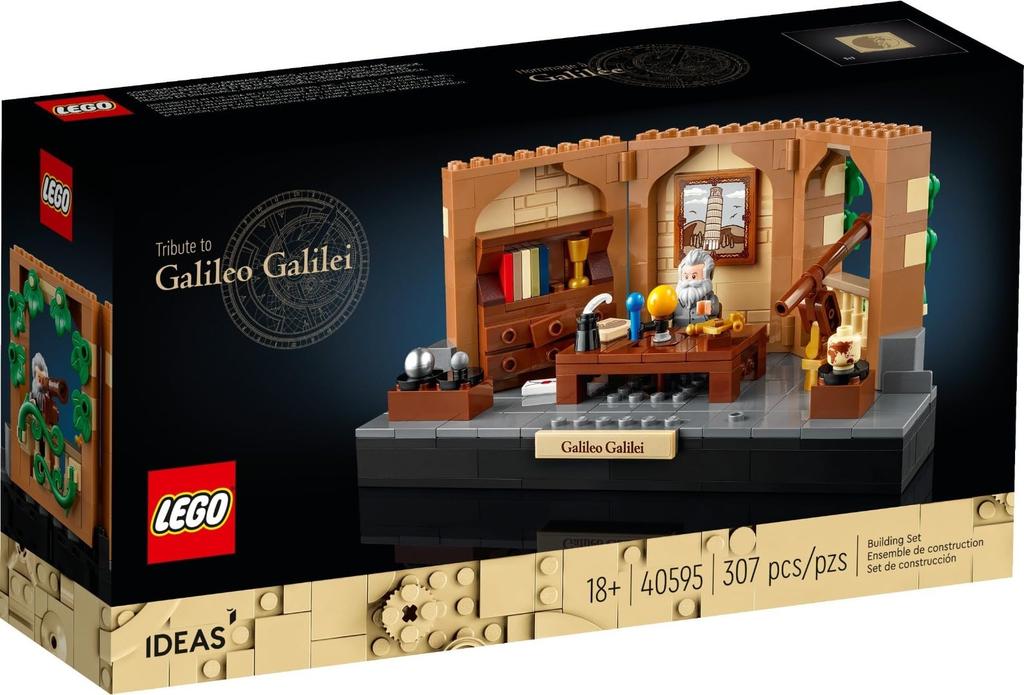 LEGO Ideas 40595 Дань уважения Галилею Галилей Ограниченный подарок за покупку (307 штук)