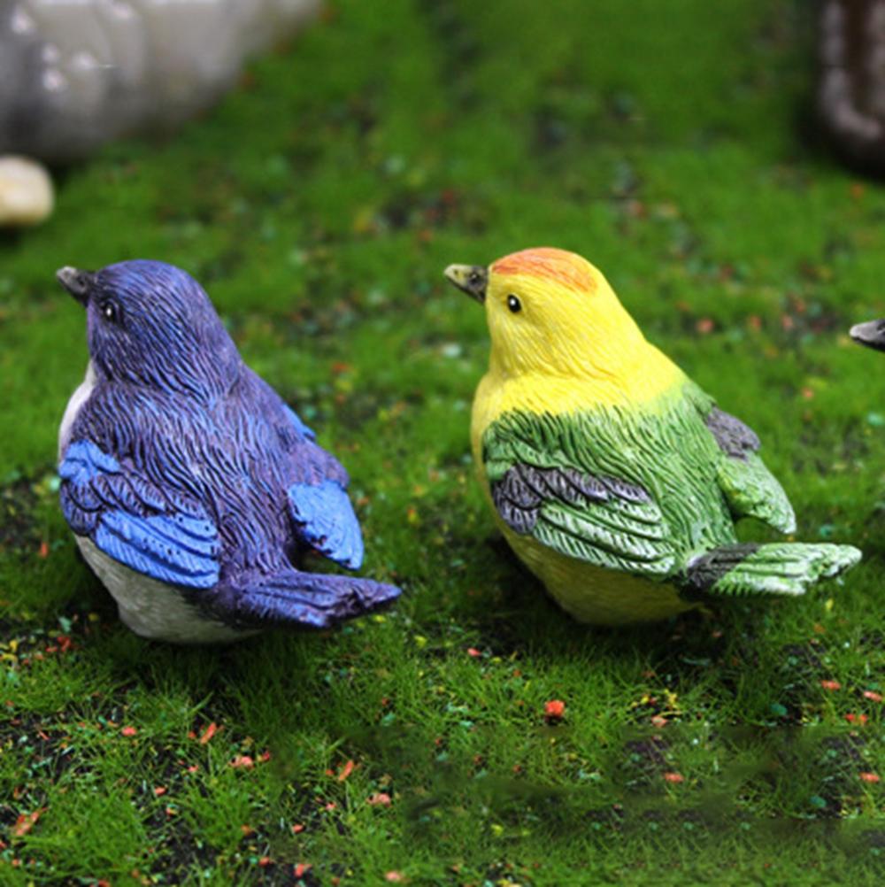 Ornaments Dollhouse Little Birds Home Decor Micro Landscape Fairy Garden Decor Miniature Figurines