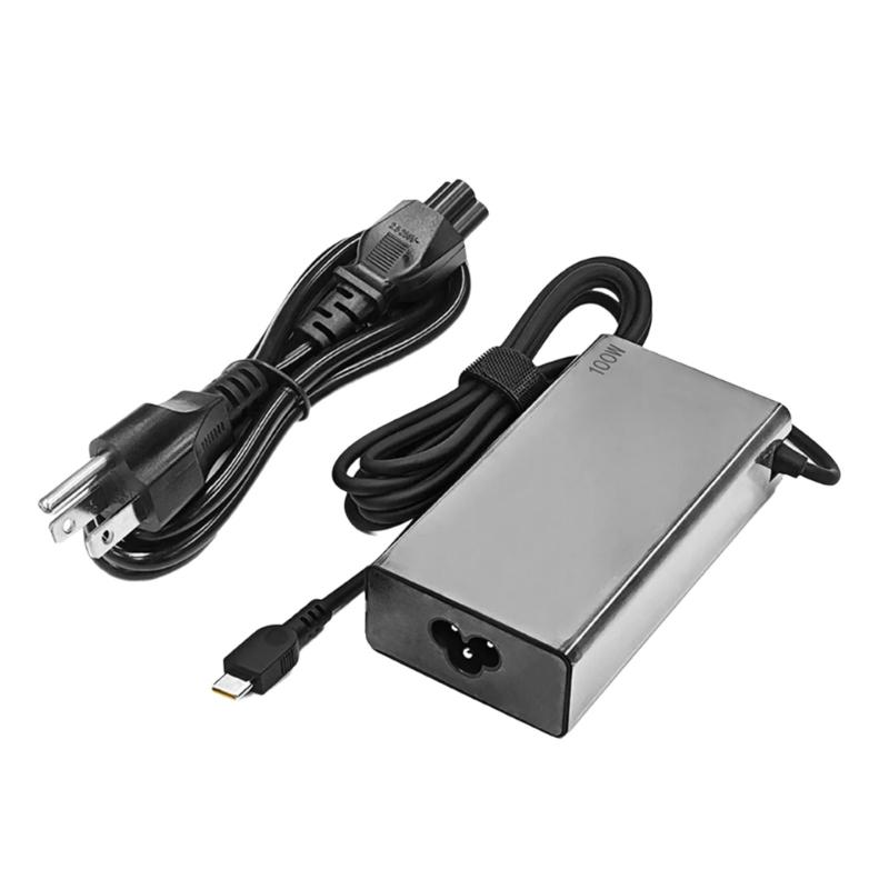 20 В 5 А USB C Адаптер Зарядного Устройства для Ноутбука 100 Вт Быстрая Скорость Блок Питания с Зарядным Кабелем Компактный для Ноутбуков