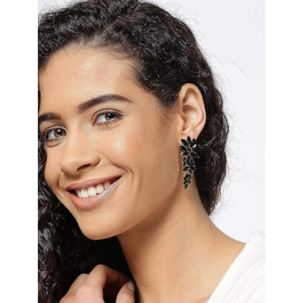 Ювелирные украшения YouBella, модные серьги-капли и висячие серьги, серьги с кристаллами для девочек и женщин