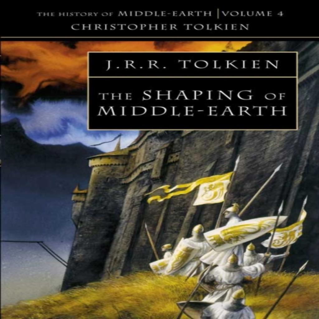 The Shaping of Middleearth by Christopher Tolkien Paperback Book 9780261102187