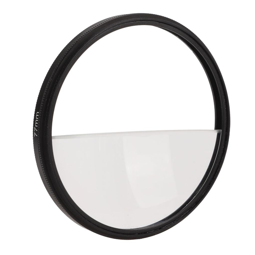 Split Diopter Filter Photography Foreground Blur Split Diopter Prism Camera Filter Accessory Film