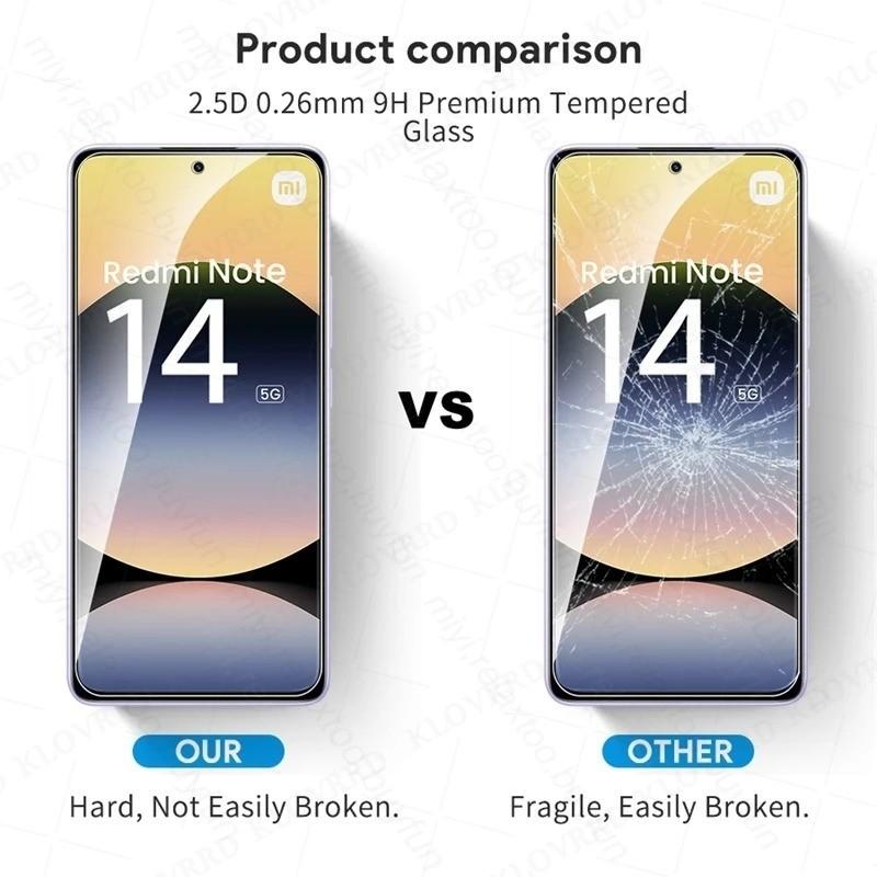 Для Xiaomi Redmi Note14 13 12 11 10 9 8 Pro 15C 14C 13C A5 A3 12s 11S 9s 10s 12C 10 2022 10C 10A 9A 9C5G 9D Защитное закаленное стекло Защитная пленка для экрана