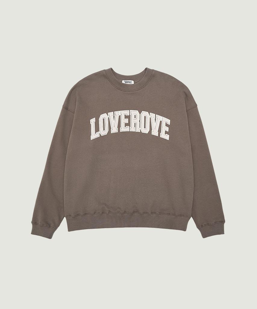 GROVE Свитшот Loverove (коричневый)