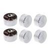 6 Pack Round Metal Control Durable Oven Knobs Easy to Use Universal Stove Knob Drop Shipping