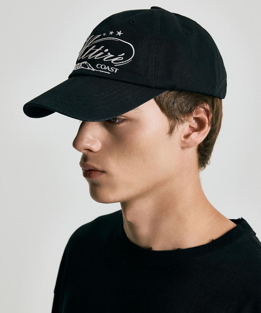 Кепка Matile Coast Washed / Черная