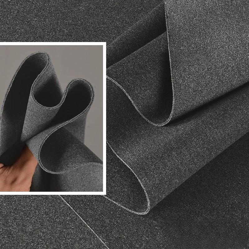 100x160cm Thickened Scuba Knitting Fabric Knitted Elastic Air Layer for Sewing Apparel Design Jackets Sweatshirts Suits