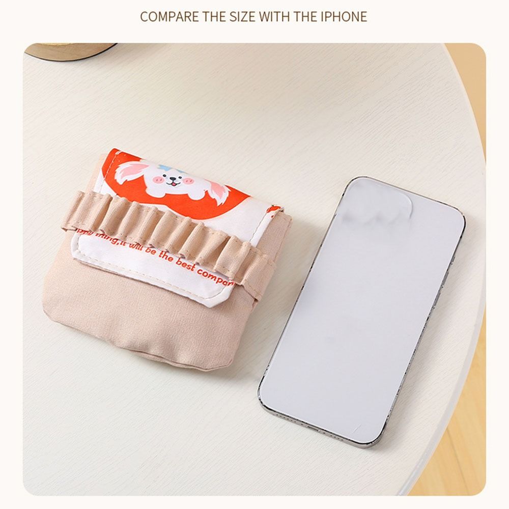 Мини Органайзер для Дата-кабелей Сумка для Гигиенических Прокладок Многоцелевая Большая Вместимость Косметичка Кошелек для Монет