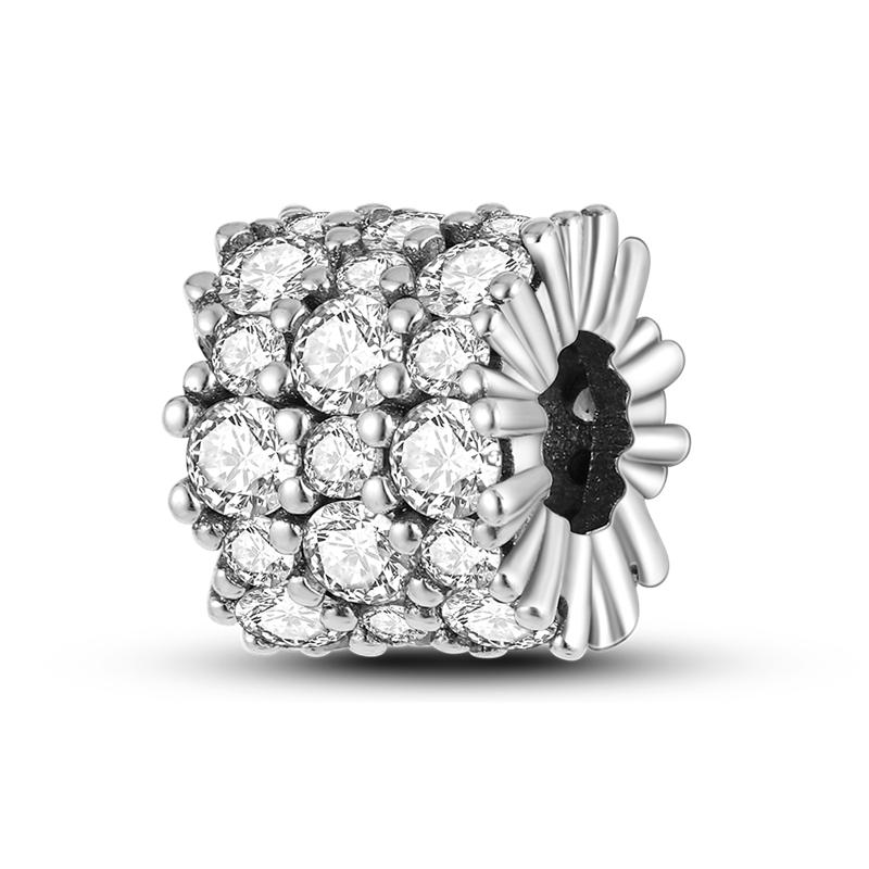 Новые бусины-подвески из стерлингового серебра 925 пробы с геометрическими линиями подходят для оригинального браслета своими руками для изготовления ожерелий с подвесками для женщин